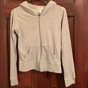Cute gray/silver hoodie